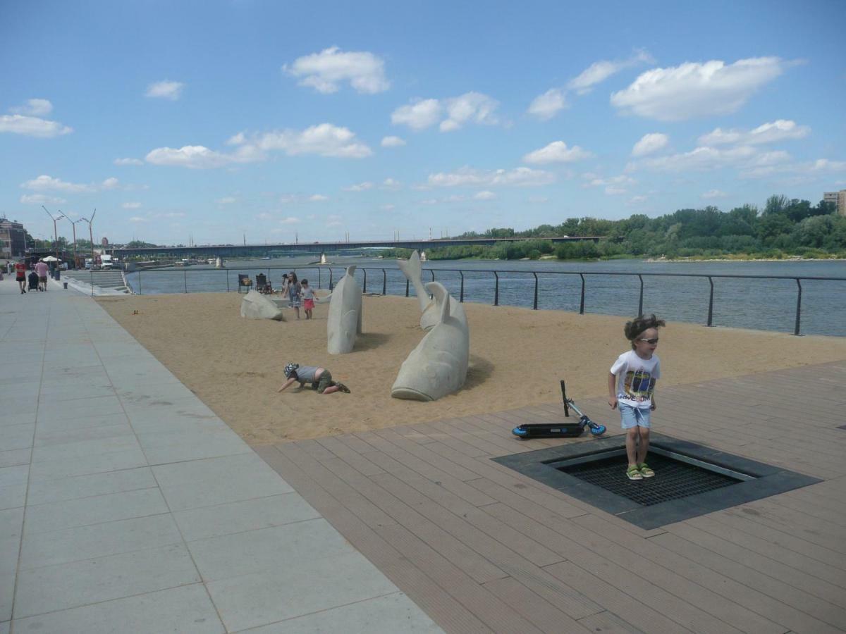 Sunny Wisla River Apartment ワルシャワ エクステリア 写真